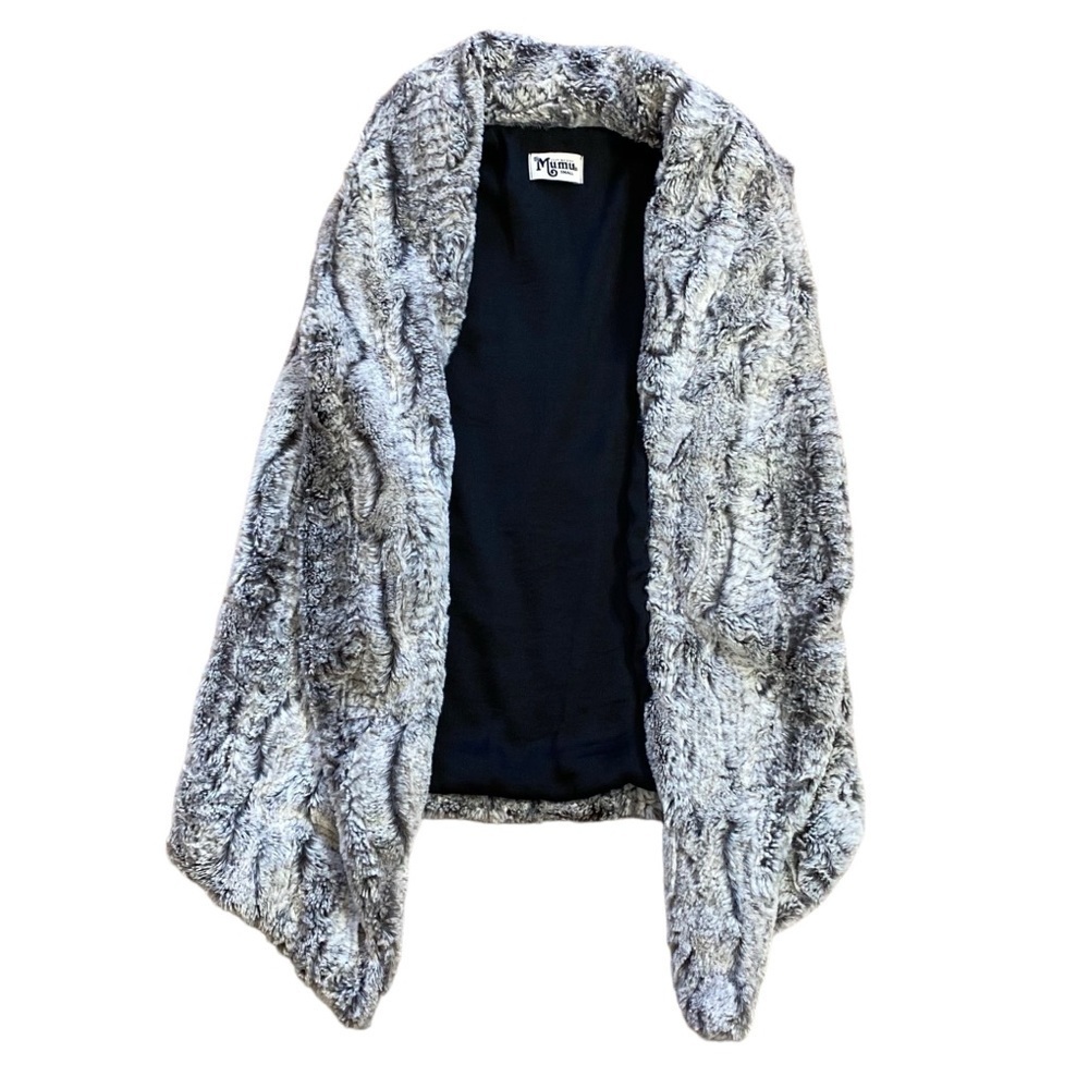 Show Me Your Mumu Fausta Faux Fur Vest Frost Queen Women’s Small